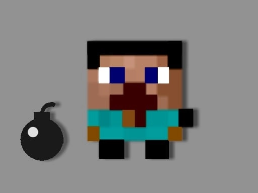 Забавный бомбер Майнкрафт